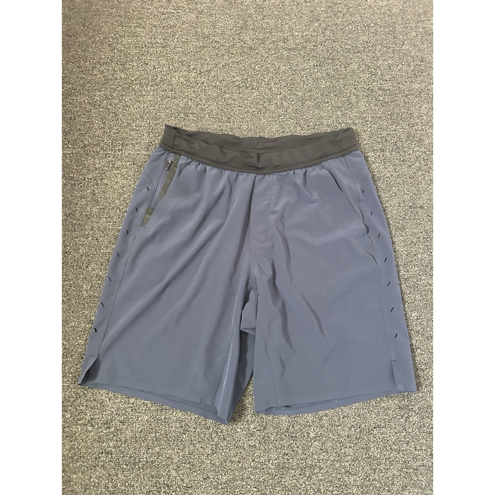 Ten Thousand The Interval Unlined Shorts Kona Blue Mens Small Run Gym Training